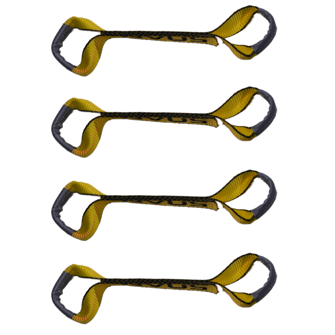 Dog Bone Strap, Sewn Eye — 2" x 16", 4,000 lb WLL