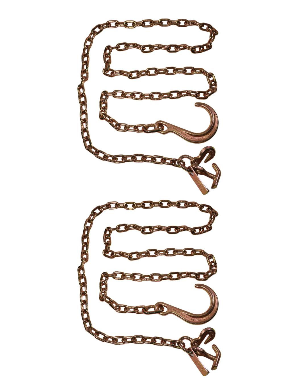 8" J Hook Chain w/ Grab, Hammerhead, and T/J Combo (2 Pack)