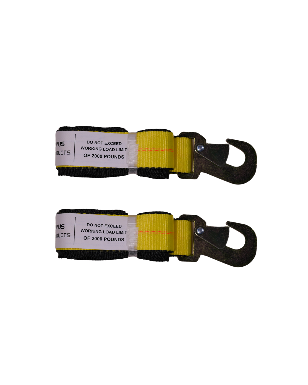Flat Snap Hook Strap w/ Protective Sleeve (2 Pack)
