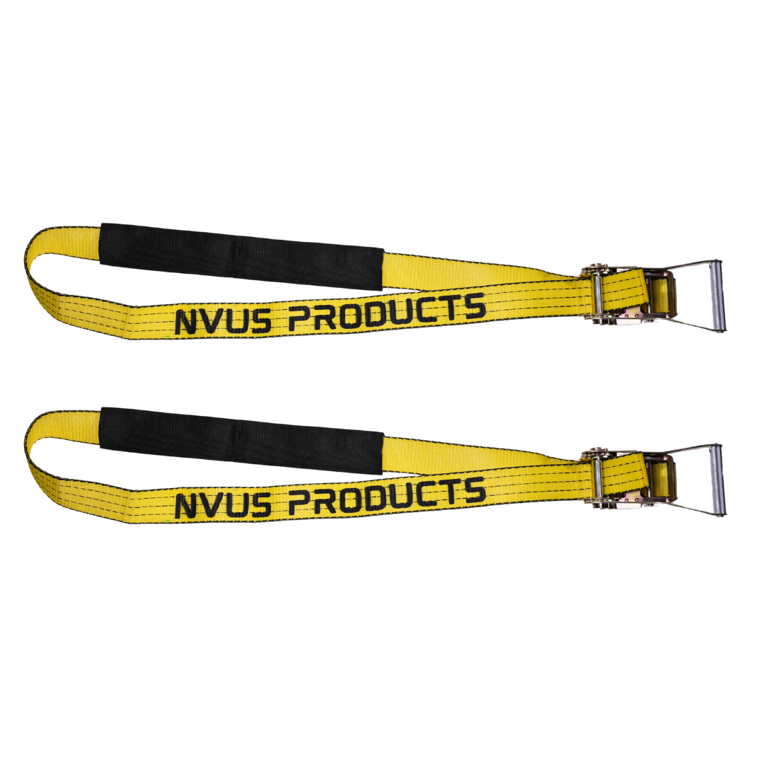 Heavy-Duty Underlift Tie-Down — 2" x 76", Pair