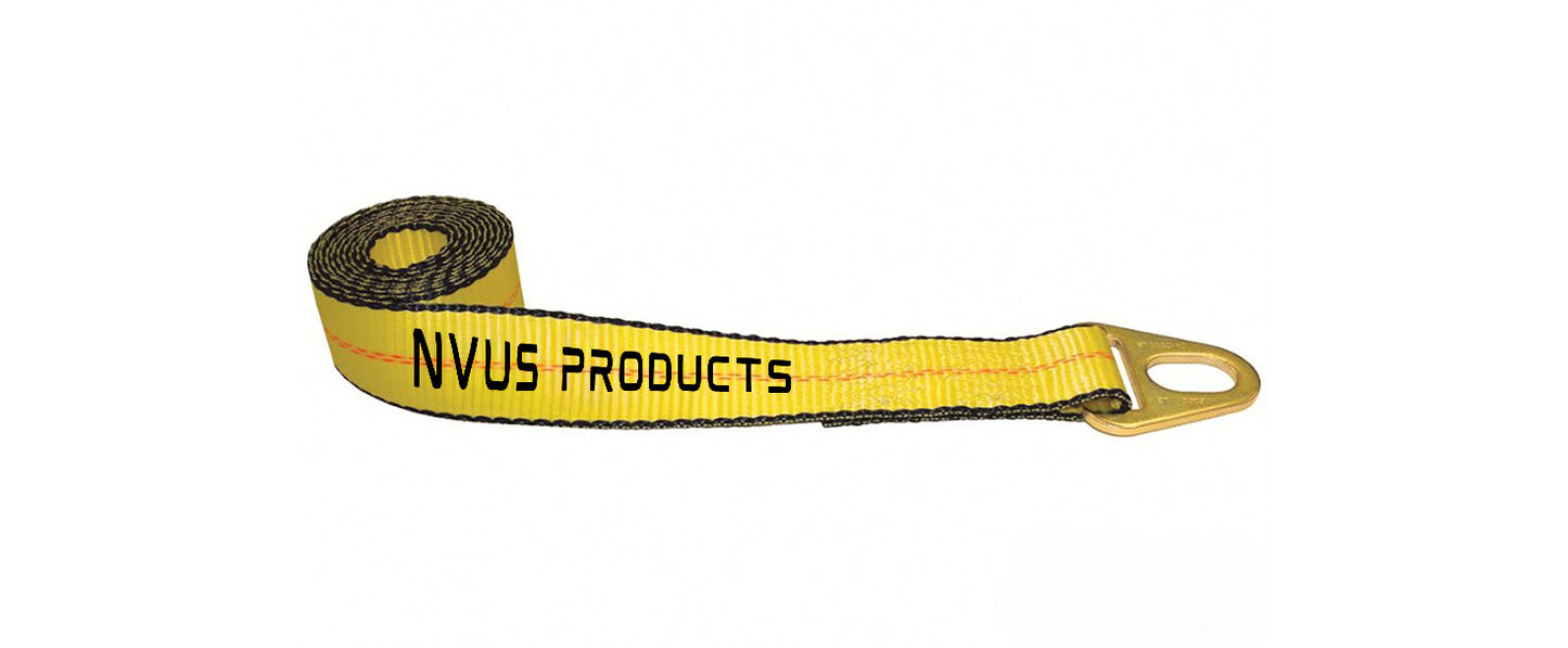 Wheel Lift Tie-Down Strap w/ Grab Plate