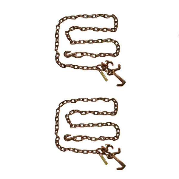 5/16" x 8' Tow Chain, RTJ Cluster — Pair, G70