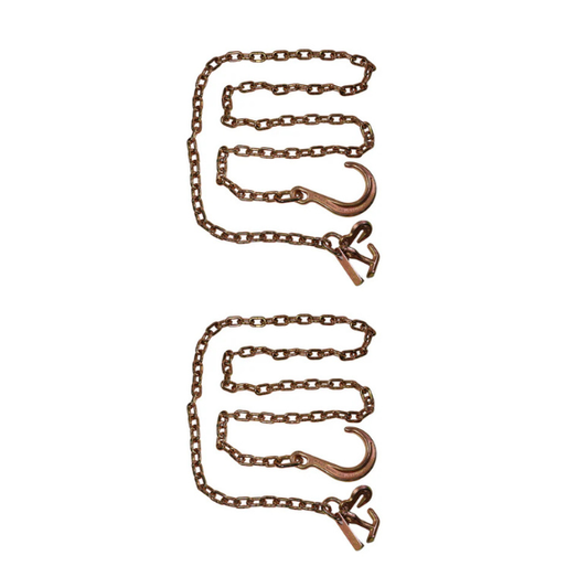 8" J Hook Chain w/ Grab, Hammerhead, and T/J Combo