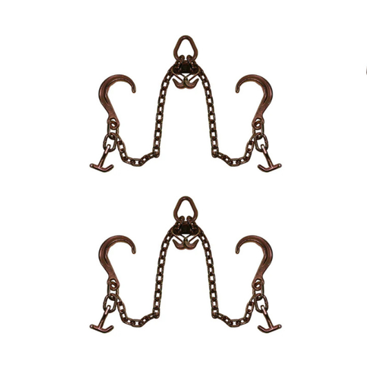 V-Chain Bridle w/ Hammerhead, T, J Combo & J Hook