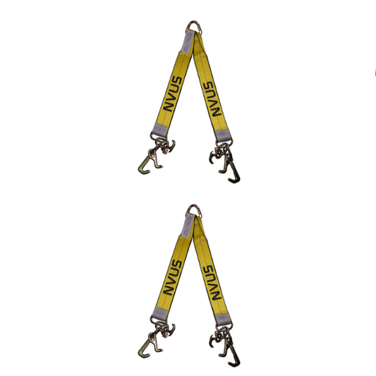 Low-Profile Axle Strap w/ R, T, & Mini J Hook
