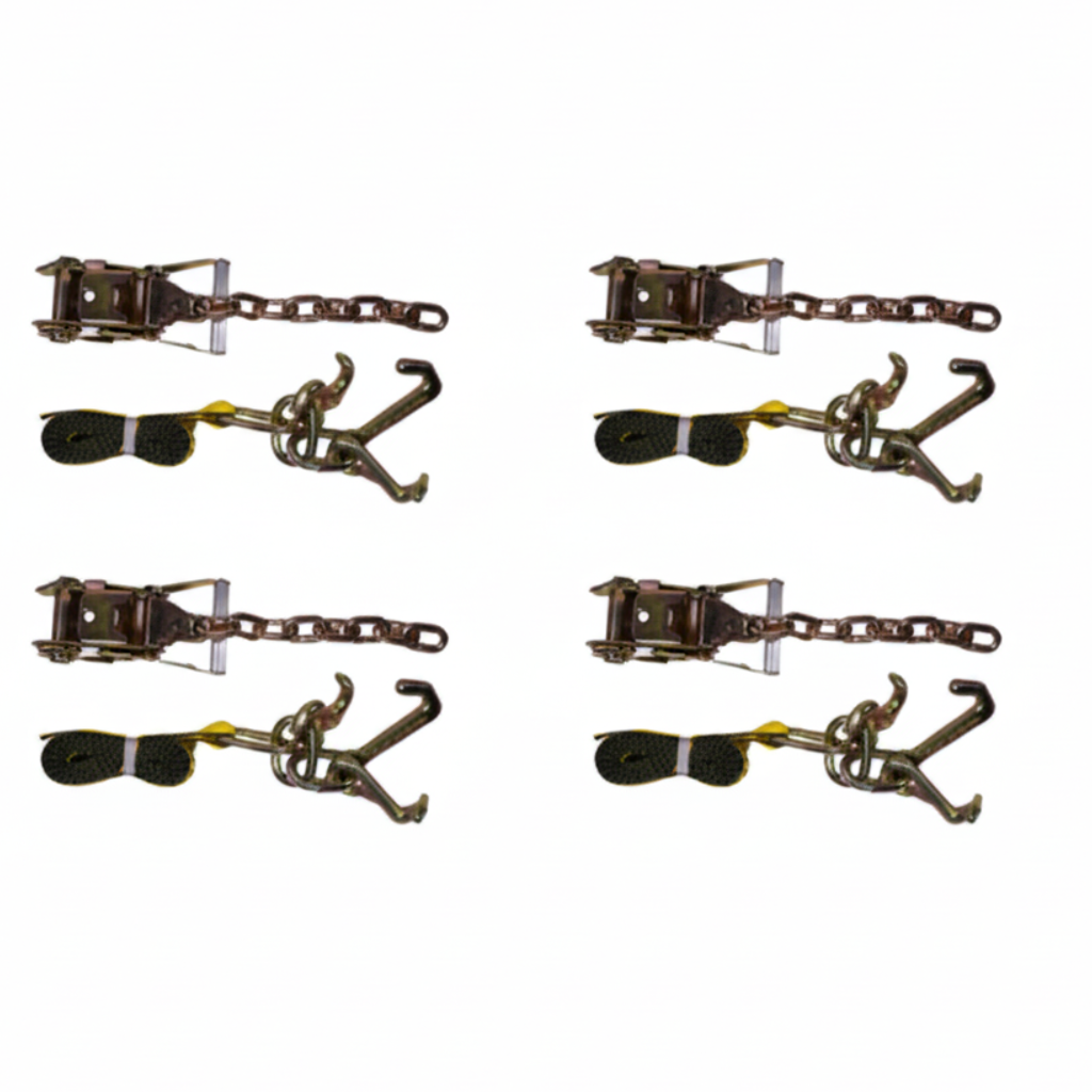8-Point Tie-Down Kit, RTJ Cluster Ends — 4,000 lb WLL