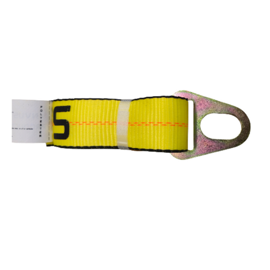 2" x 8' Wheel-Lift Strap, Grab Plate — 4,000 lb